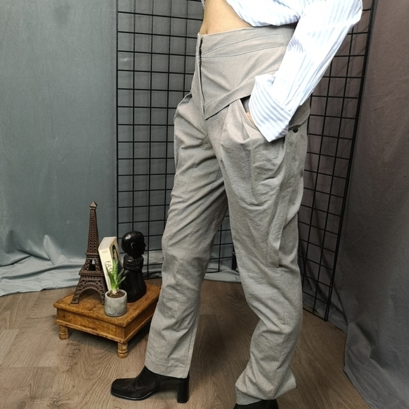 Vintage stretch denim twill slim Punk Hero pants - Picture 3 of 12